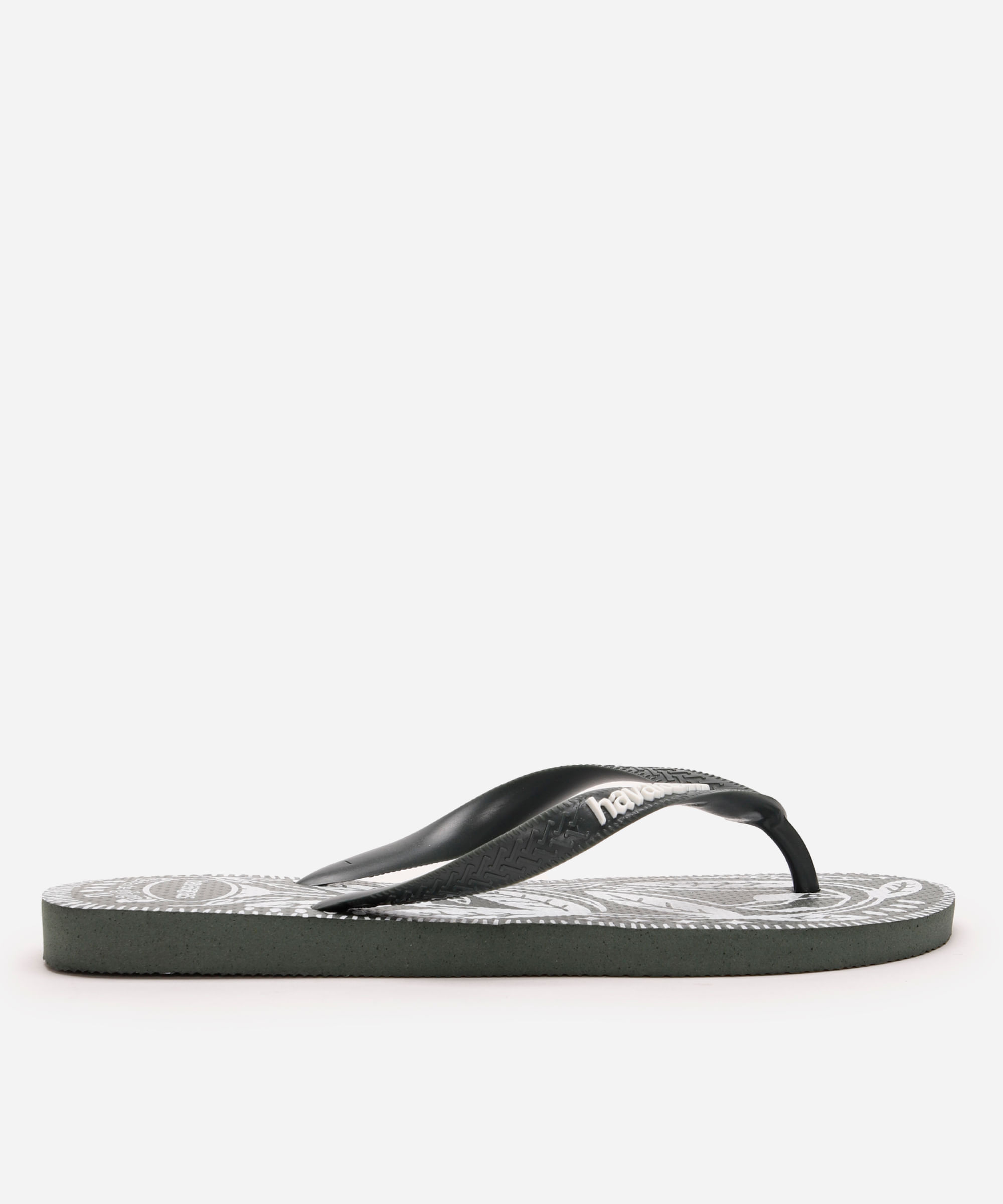 chinelo havaianas estampado verde