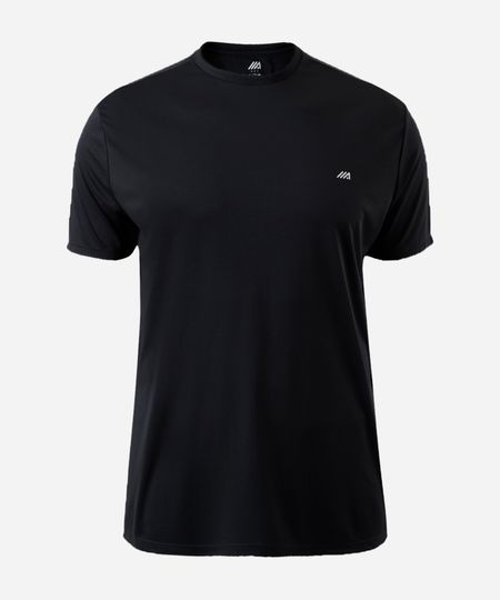 camiseta masculina esportiva ace plus size preta GG1