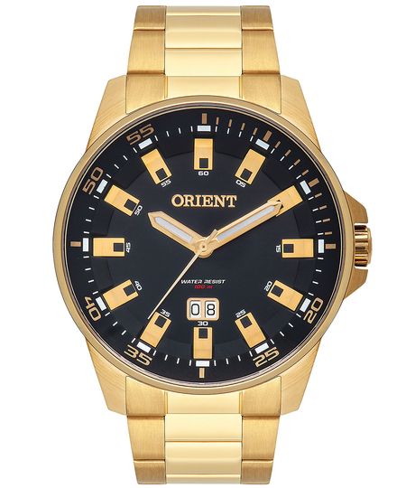 relógio masculino orient analógico calendário mgss1218 p1kx dourado UNICO relógio masculino orient analógico calendário mgss1218 p1kx dourado UNICO