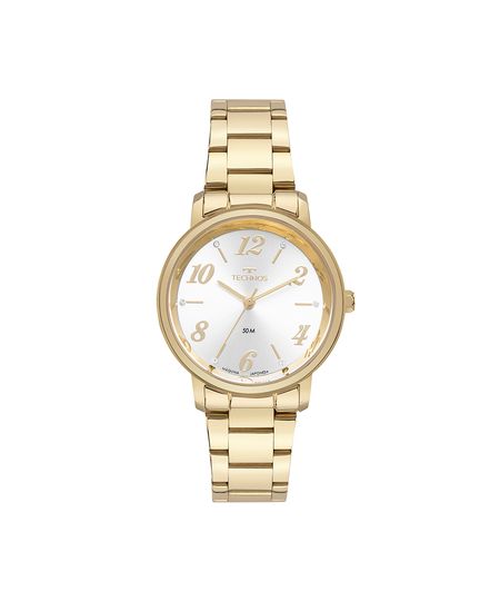 relógio feminino technos analógico 2035nank1k dourado UNICO relógio feminino technos analógico 2035nank1k dourado UNICO