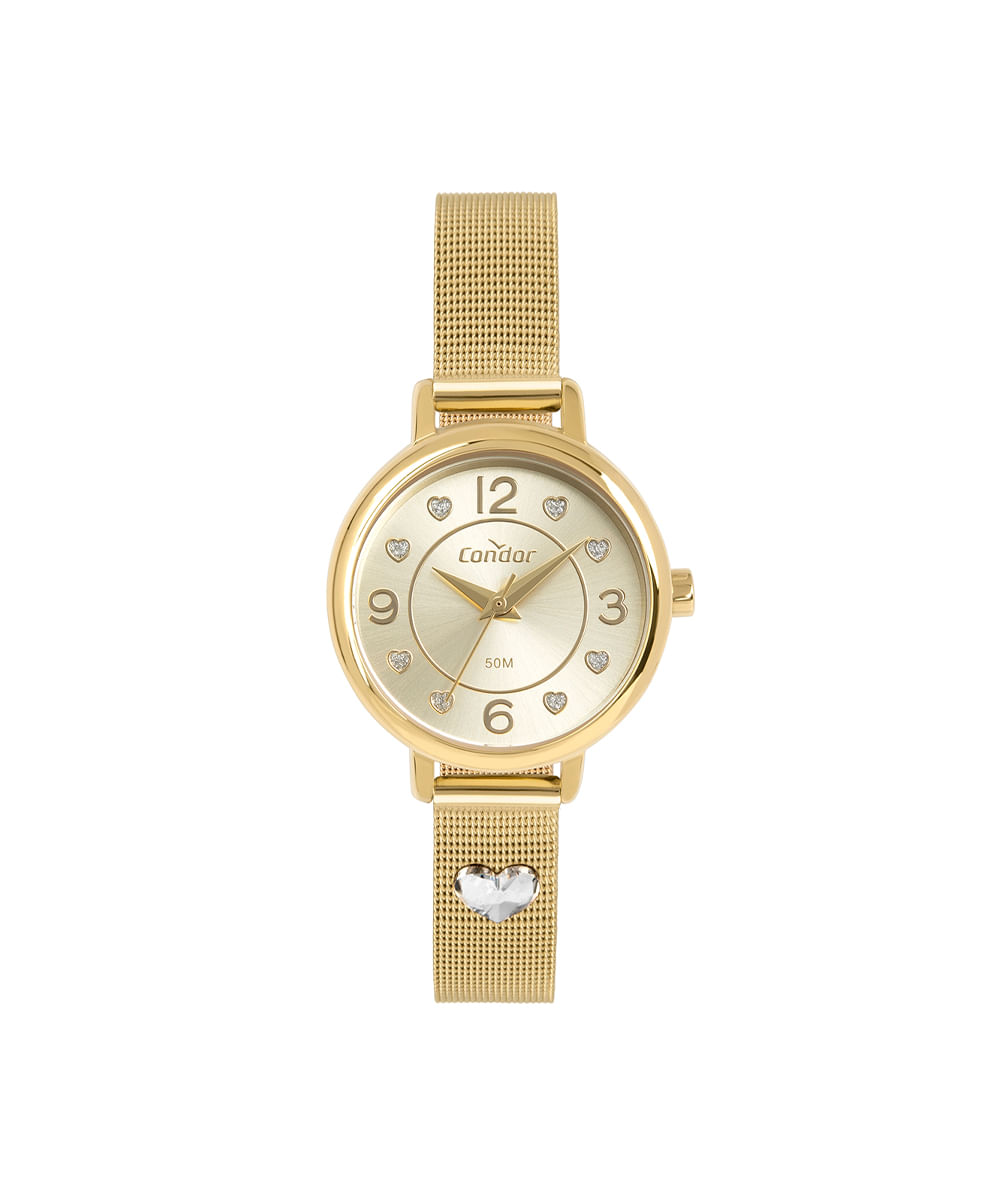 kit relógio feminino condor analógico co2035neqk4x dourado kit relógio feminino condor analógico co2035neqk4x dourado