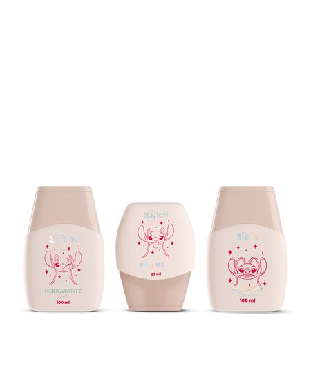 kit angel e stitch sabonete líquido primer hidratante gel facial UNICO kit angel e stitch sabonete líquido primer hidratante gel facial UNICO