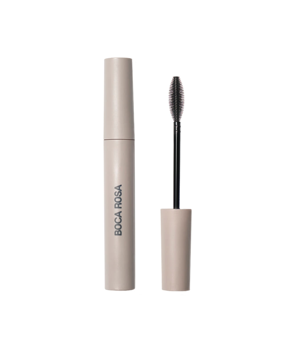 máscara para cílios boca rosa efeito volume preta