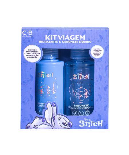 kit de sabonete e hidratante corporal stitch UNICO