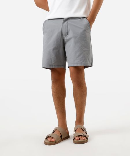 short boardshort masculino texturizado cinza 48 short boardshort masculino texturizado cinza 48