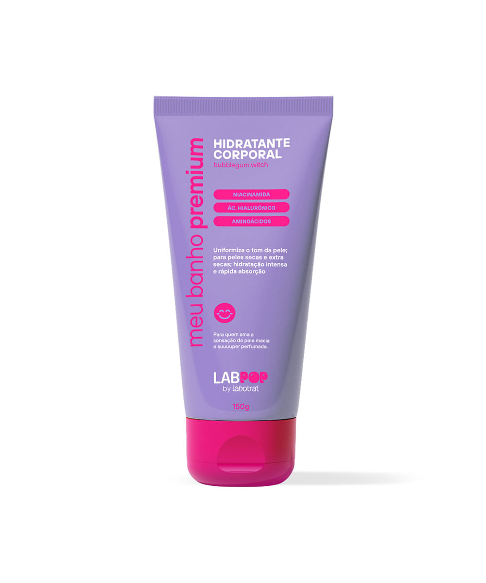 hidratante corporal labotrat bubblegum labpop 150g