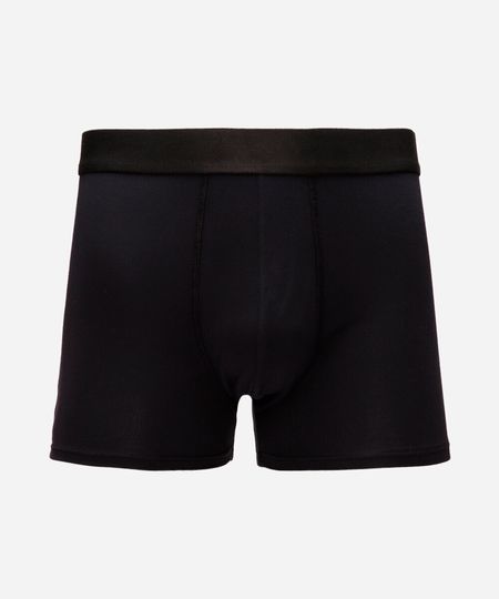cueca boxer masculina AIRtech preta M cueca boxer masculina AIRtech preta M