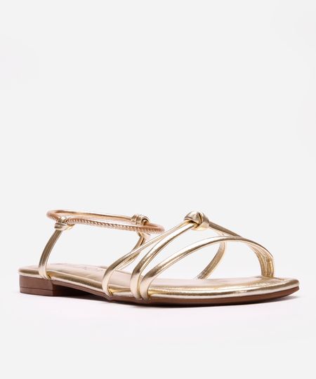 rasteirinha via uno calce fácil dourada 35 rasteirinha via uno calce fácil dourada 35