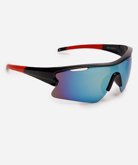 óculos de sol esportivo ace unissex preto UNICO óculos de sol esportivo ace unissex preto UNICO