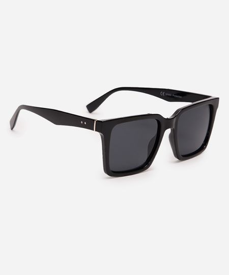 óculos de sol quadrado triton preto UNICO óculos de sol quadrado triton preto UNICO