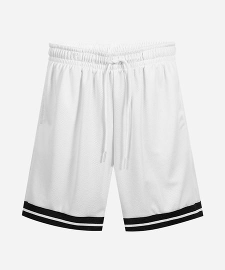 bermuda infantil esportiva  branca 8