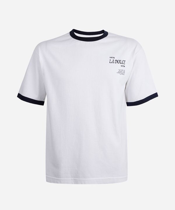 camiseta juvenil de algodão manga curta estampada off white 14