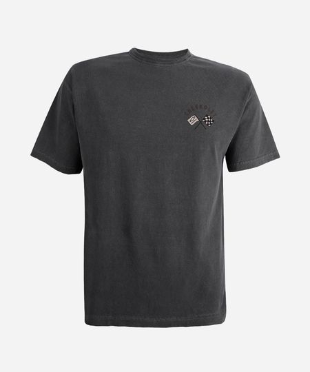 camiseta oversized juvenil de algodão estonada chevrolet cinza 12 camiseta oversized juvenil de algodão estonada chevrolet cinza 12