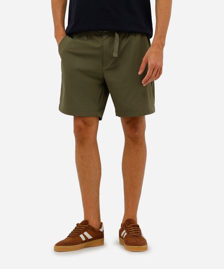 short boardshort masculino com cinto verde 42