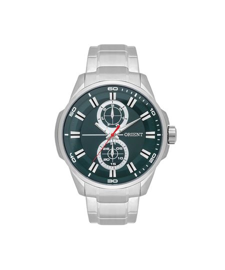 relógio masculino orient multifunção mbssm096 e1sx prateado UNICO