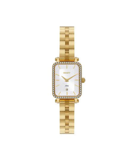 relógio feminino orient analógico lgss0066 s1kx dourado UNICO