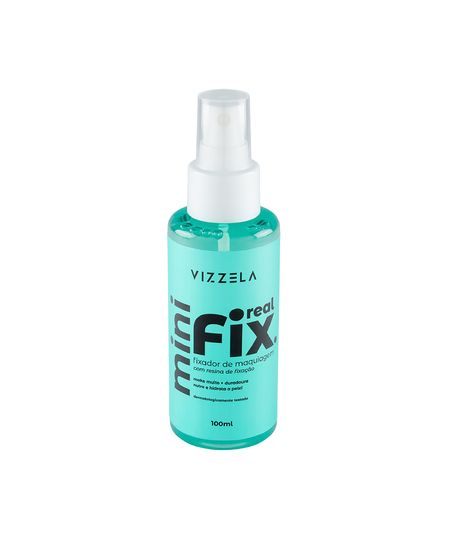 mini fixador vizzela para maquiagem real fix 100ml 100 ML mini fixador vizzela para maquiagem real fix 100ml 100 ML