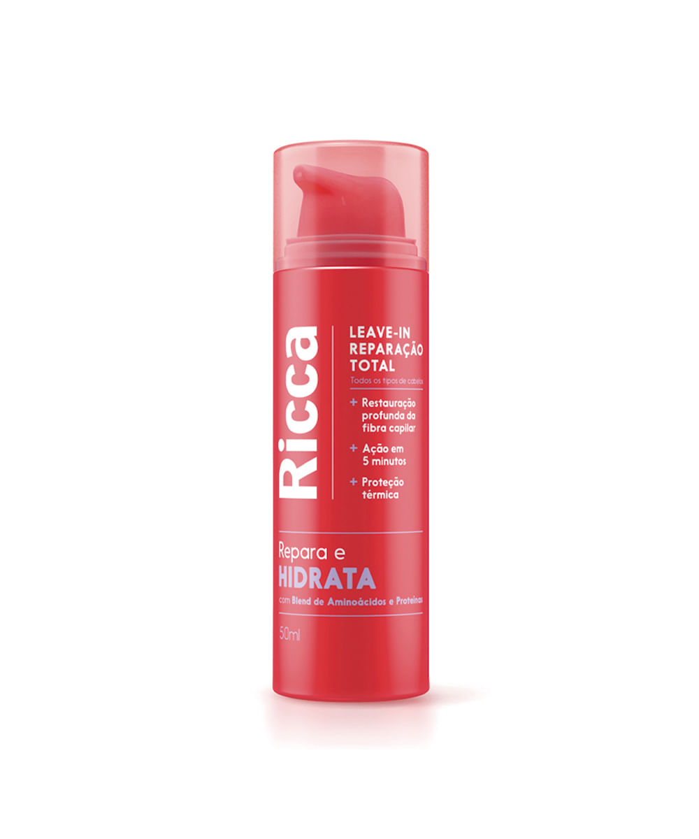 leave in ricca reparação total 50g