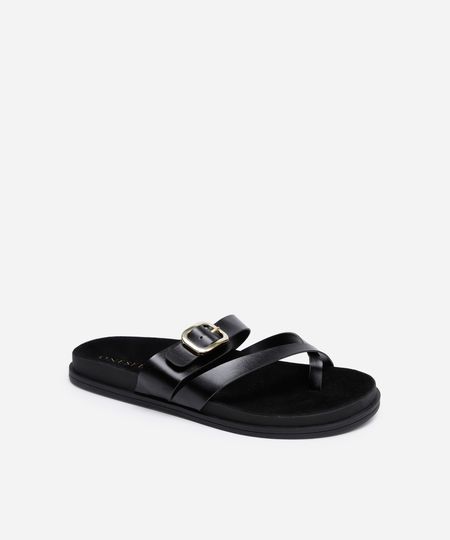 papete com fivela oneself  preta 34