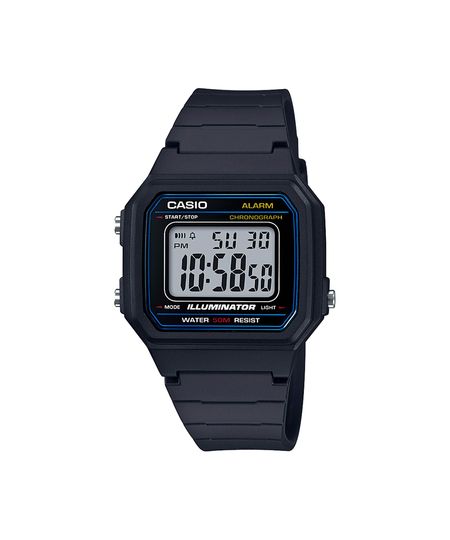 relógio masculino casio digital w 217h 1avdf preto UNICO relógio masculino casio digital w 217h 1avdf preto UNICO