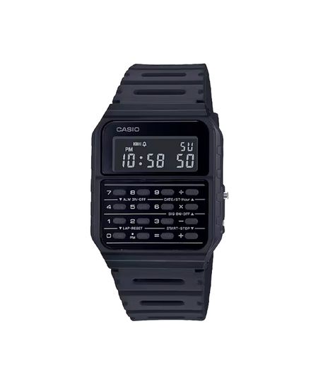 relógio masculino casio digital ca 53wf 1bdf preto Único relógio masculino casio digital ca 53wf 1bdf preto Único