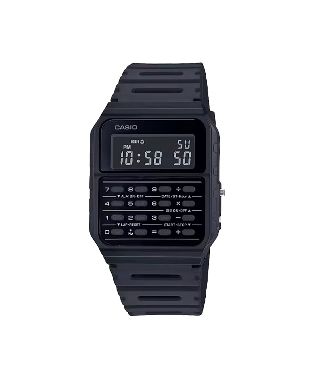 relógio masculino casio digital ca 53wf 1bdf preto