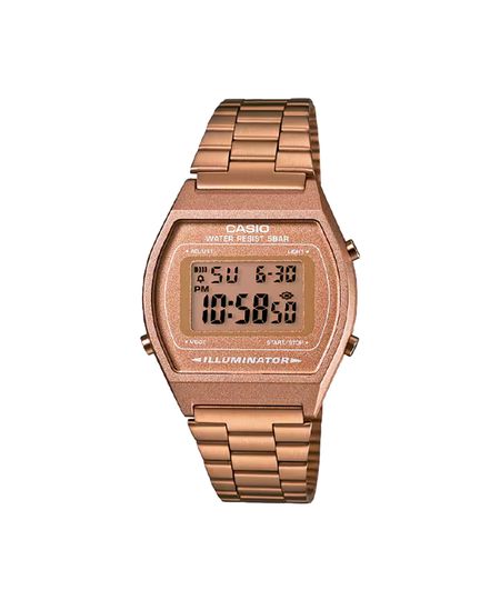 relógio feminino casio digital b640wc 5adf rosa Único relógio feminino casio digital b640wc 5adf rosa Único