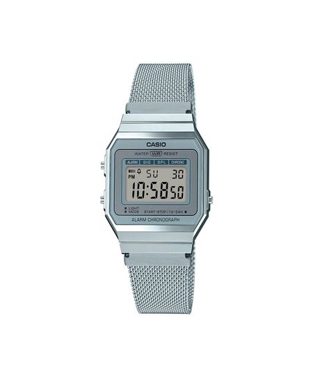relógio masculino casio digital a700wm 7adf prateado UNICO relógio masculino casio digital a700wm 7adf prateado UNICO