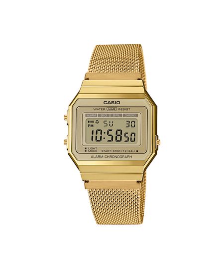 relógio masculino casio digital a700wmg 9adf dourado UNICO relógio masculino casio digital a700wmg 9adf dourado UNICO