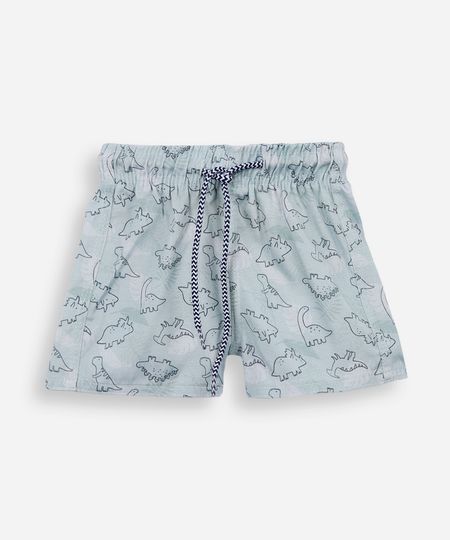 short boardshort infantil dino verde 1 short boardshort infantil dino verde 1