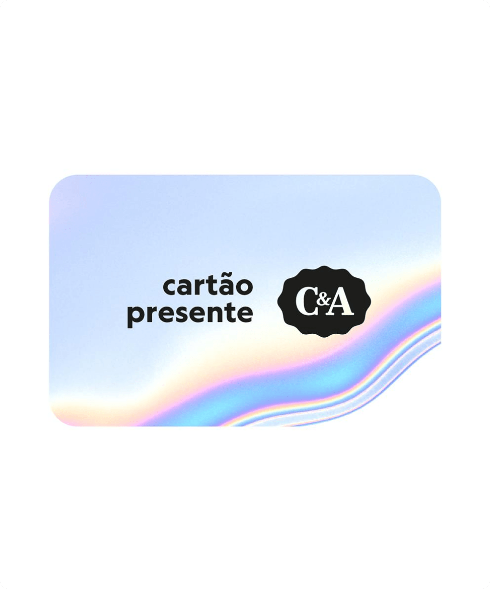 cartão presente c&a