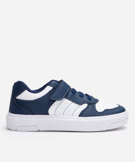 tênis infantil com recortes e velcro ace azul 29 tênis infantil com recortes e velcro ace azul 29