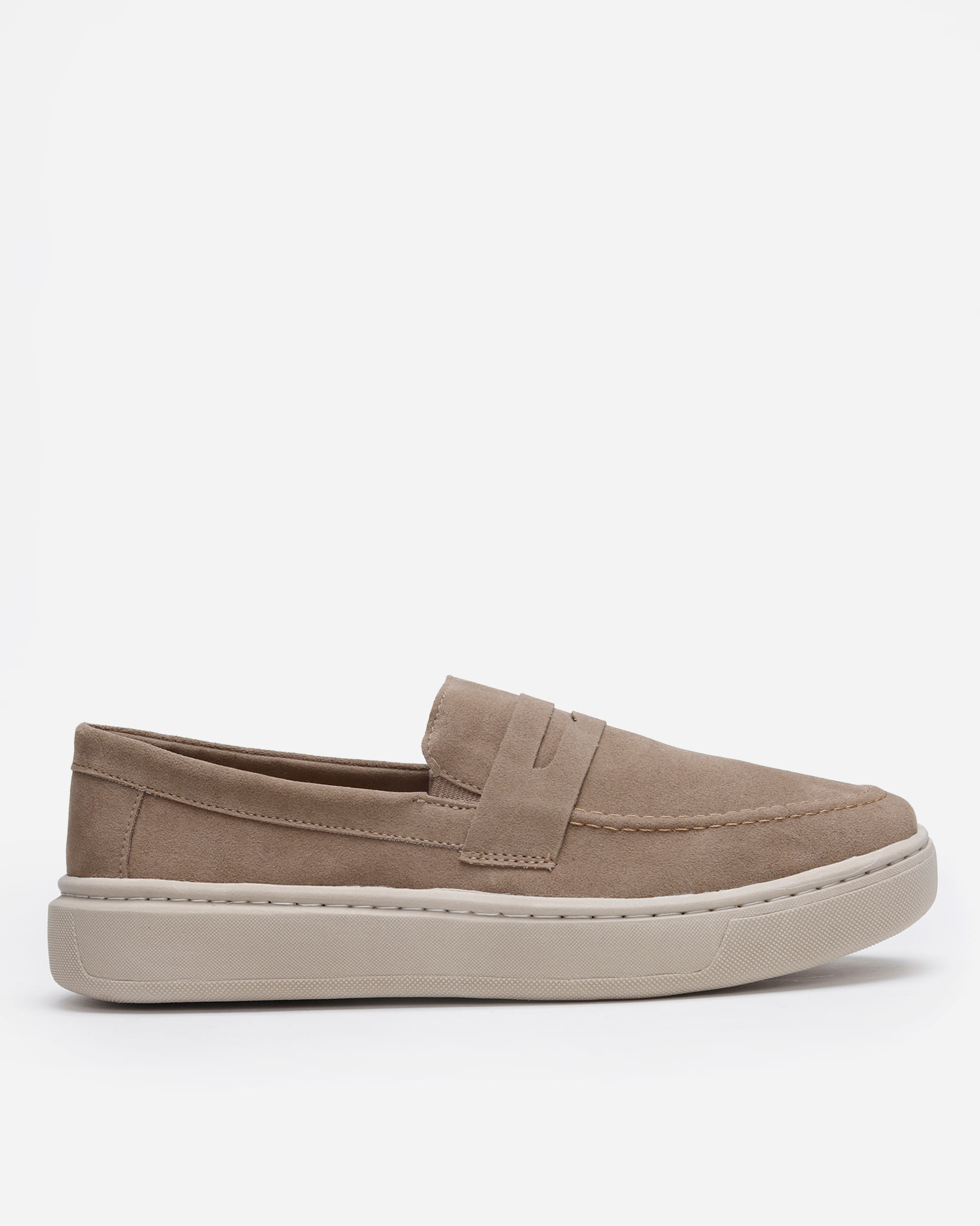 tênis slip on texturizado oneself - bege
