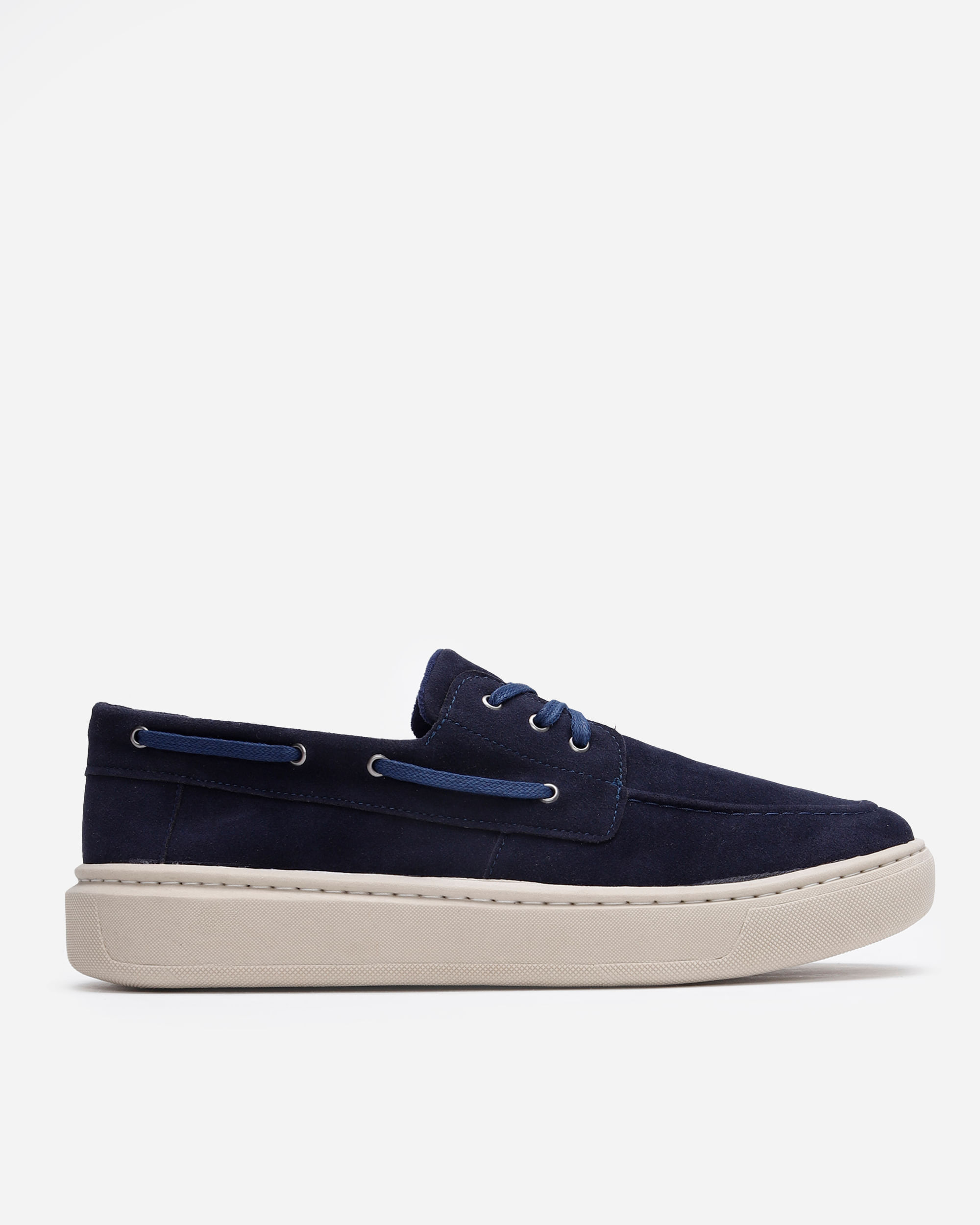 sapato dockside texturizado oneself azul