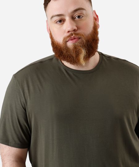 camiseta comfort masculina manga curta AIRtech plus size verde GG2 camiseta comfort masculina manga curta AIRtech plus size verde GG2