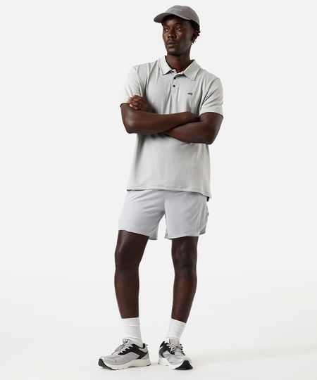 shorts masculino esportivo ace cinza G shorts masculino esportivo ace cinza G