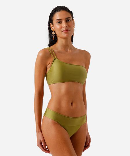 biquíni calcinha tanga com proteção uv verde M biquíni calcinha tanga com proteção uv verde M