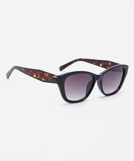 óculos de sol gatinho triton preto UNICO