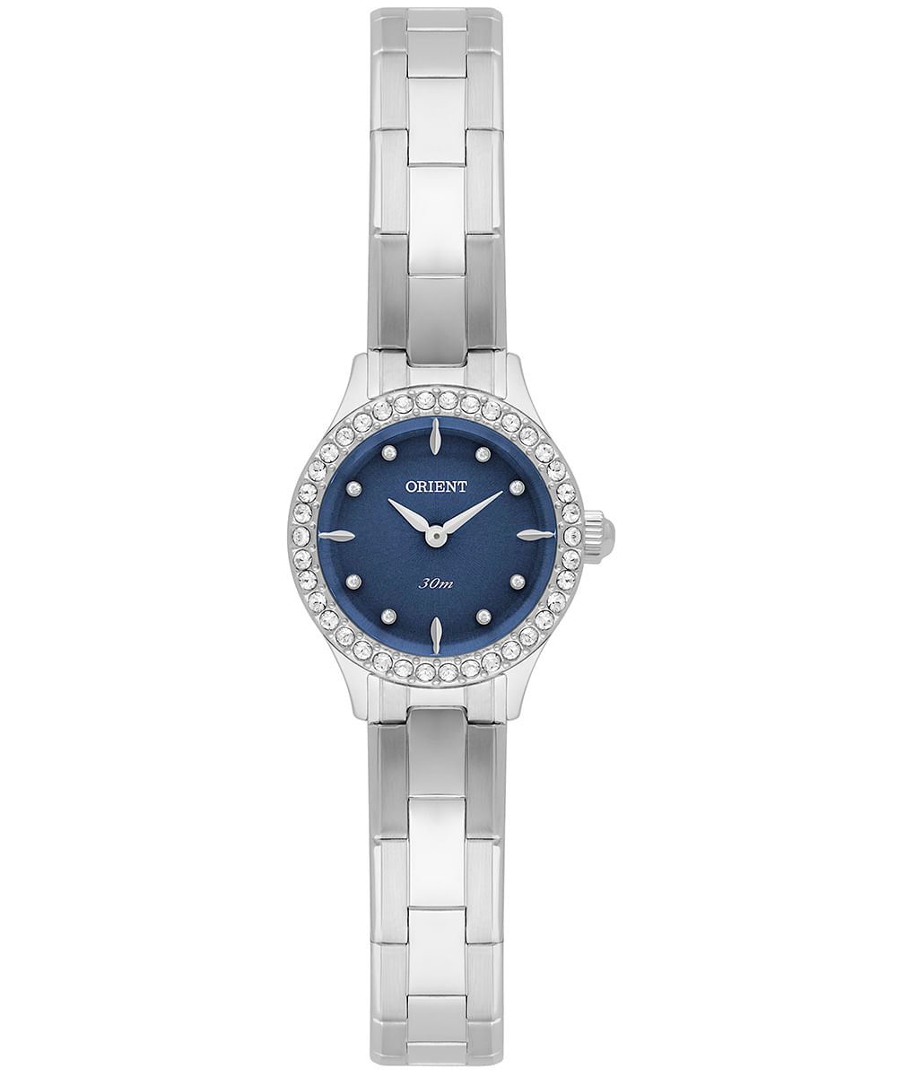 relógio feminino orient analógico fbss0127 d1sx prateado relógio feminino orient analógico fbss0127 d1sx prateado