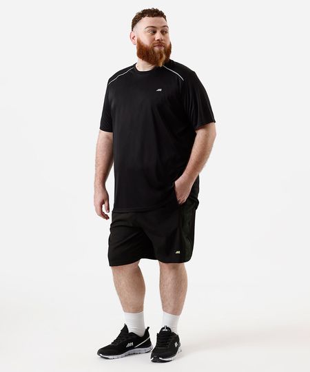 short plus size com elástico e tela esportivo ace verde GG2 short plus size com elástico e tela esportivo ace verde GG2