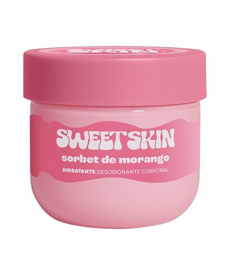 hidratante corporal dailus gelato sweet skin morango ao leite 200ml 200 ML hidratante corporal dailus gelato sweet skin morango ao leite 200ml 200 ML