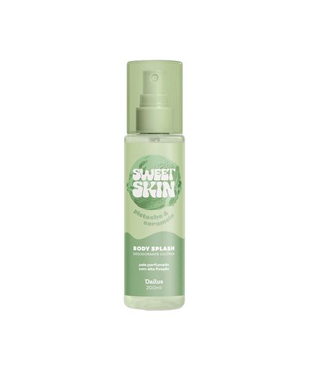 body splash dailus em calda sweet skin mousse de pistache 200ml 200 ML