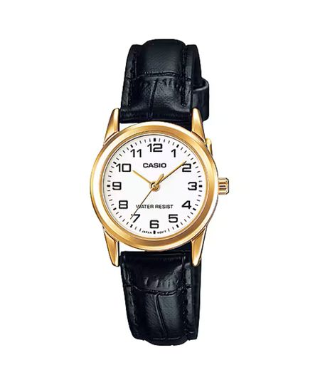 relógio feminino casio analógico ltp v001gl 7budf dourado UNICO