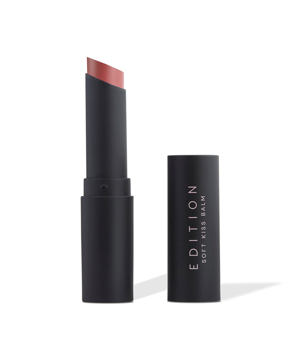 batom océane bálsamo labial soft kiss balm maple nude