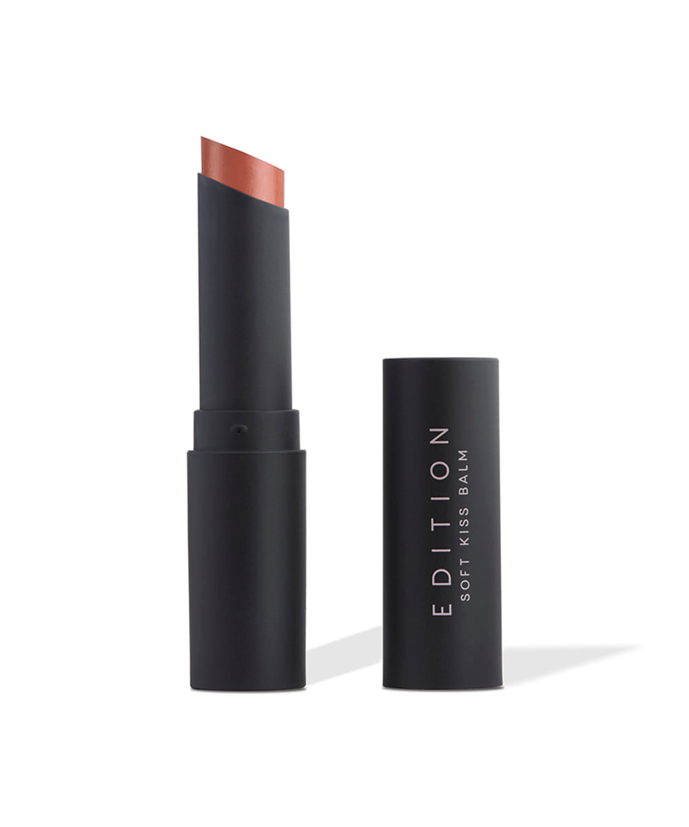 batom océane bálsamo labial soft kiss balm apricot coral