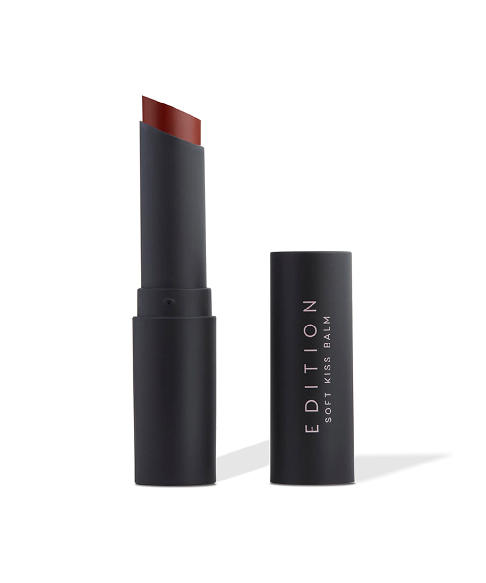 batom océane bálsamo labial soft kiss balm frisky marrom