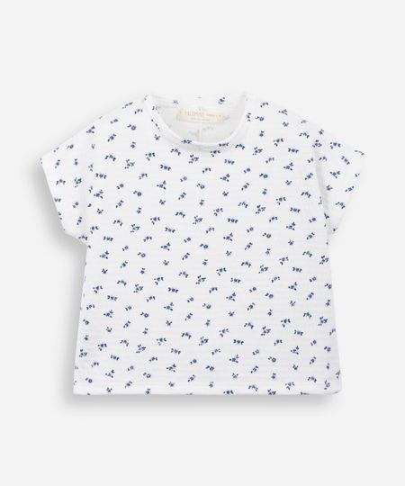 blusa infantil com viscose floral - multicor 4 blusa infantil com viscose floral - multicor 4