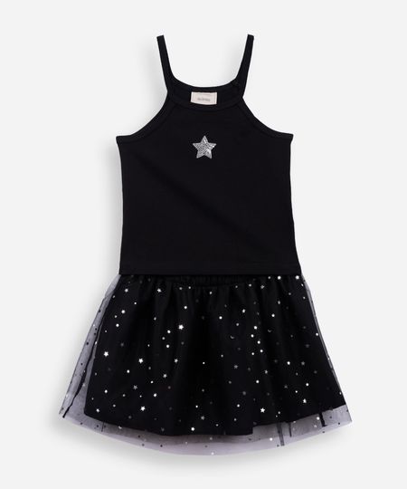 conjunto regata e tutu estrelas preto 8 conjunto regata e tutu estrelas preto 8
