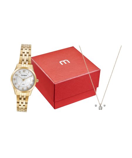 relógio feminino mondaine analógico 32796lpmkde1k1 dourado UNICO relógio feminino mondaine analógico 32796lpmkde1k1 dourado UNICO