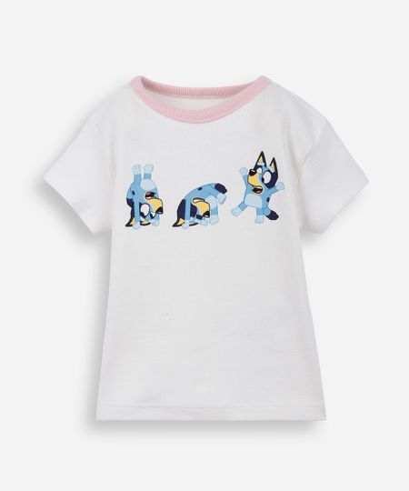 blusa infantil de ribana bluey algodão off white 3 blusa infantil de ribana bluey algodão off white 3
